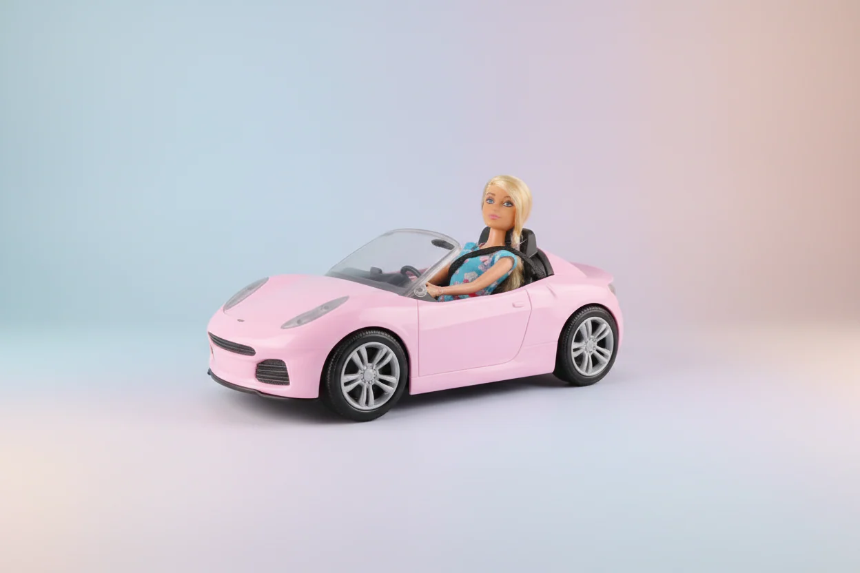 11.5-inch Solid body baby sports car (brown skin) - Image 2