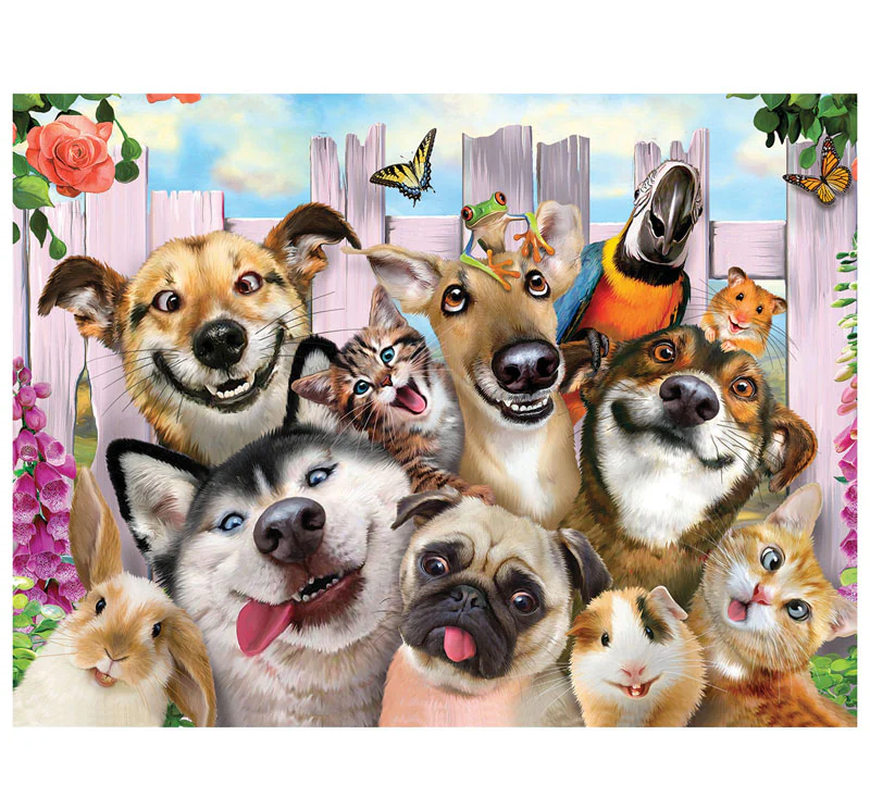 3D Puzzle, Pet Selfie Puzzle (500 piece) - Image 2