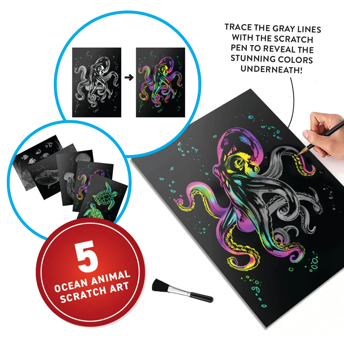 Abacus Brands Virtual Reality Oceans! Gift Box - Illustrated Interactive VR Book and STEM Learning Activity Set - for Ages 8 and Up - Image 4