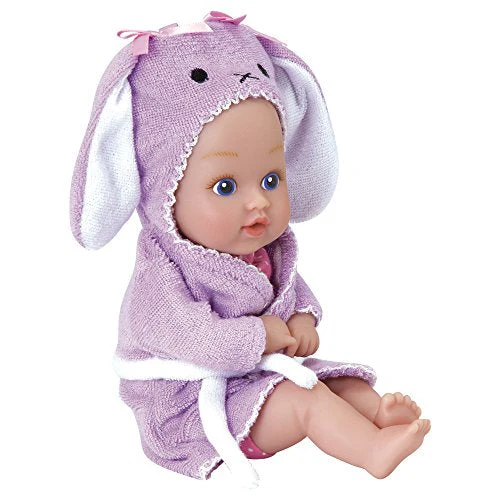 Adora Baby Bath Toy Bunny, 8.5 inch Bath Time Baby Tot Doll with QuickDri Body - Image 3
