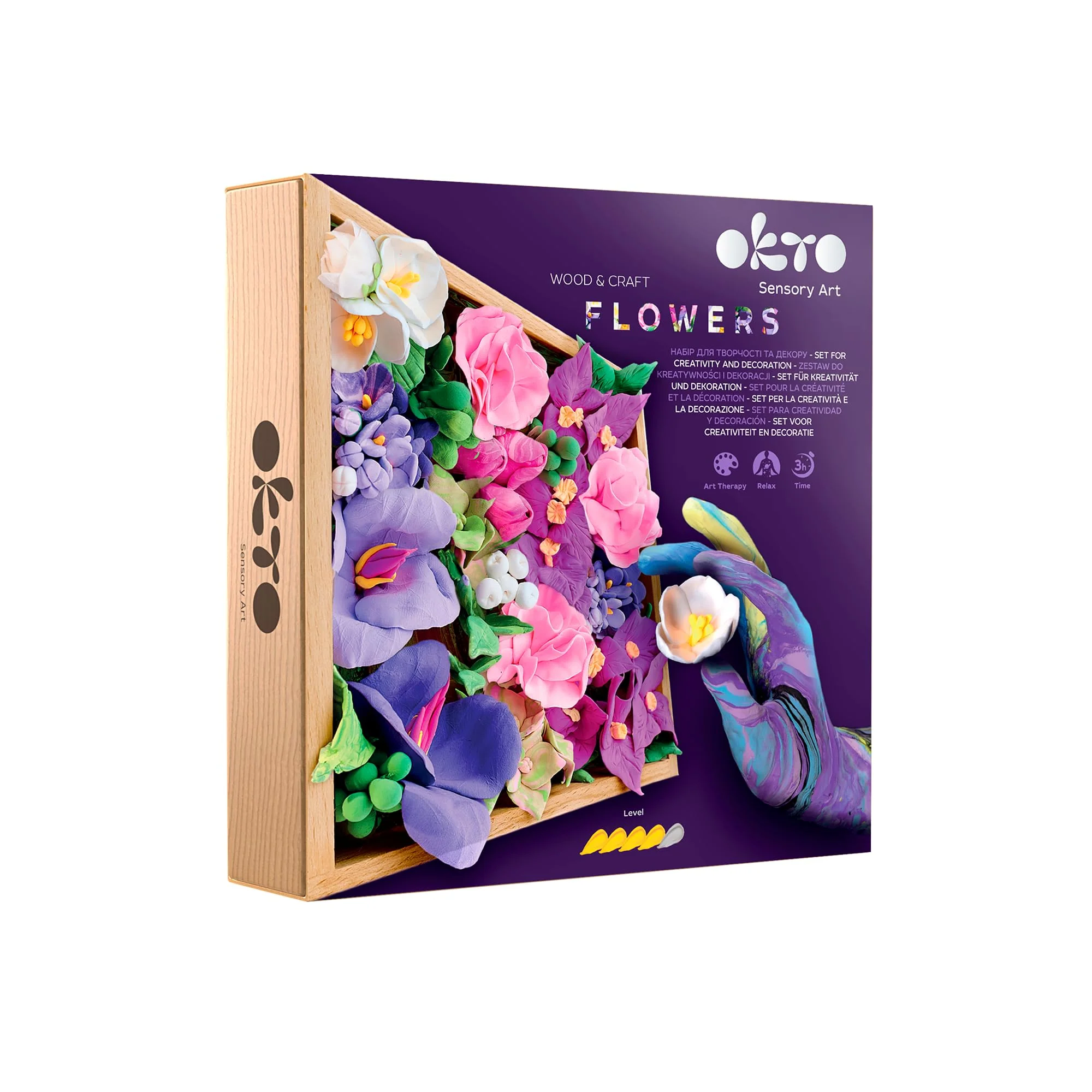 Air Dry Clay, Art Kit Inspiration , Succulents Art Set 3D for Home Wall Decor ,Craft Кits for Adults and Teen, Craft Box with Modeling Clay for Succulents Fun Stuff Hobby Кits Succulent DIY Кits