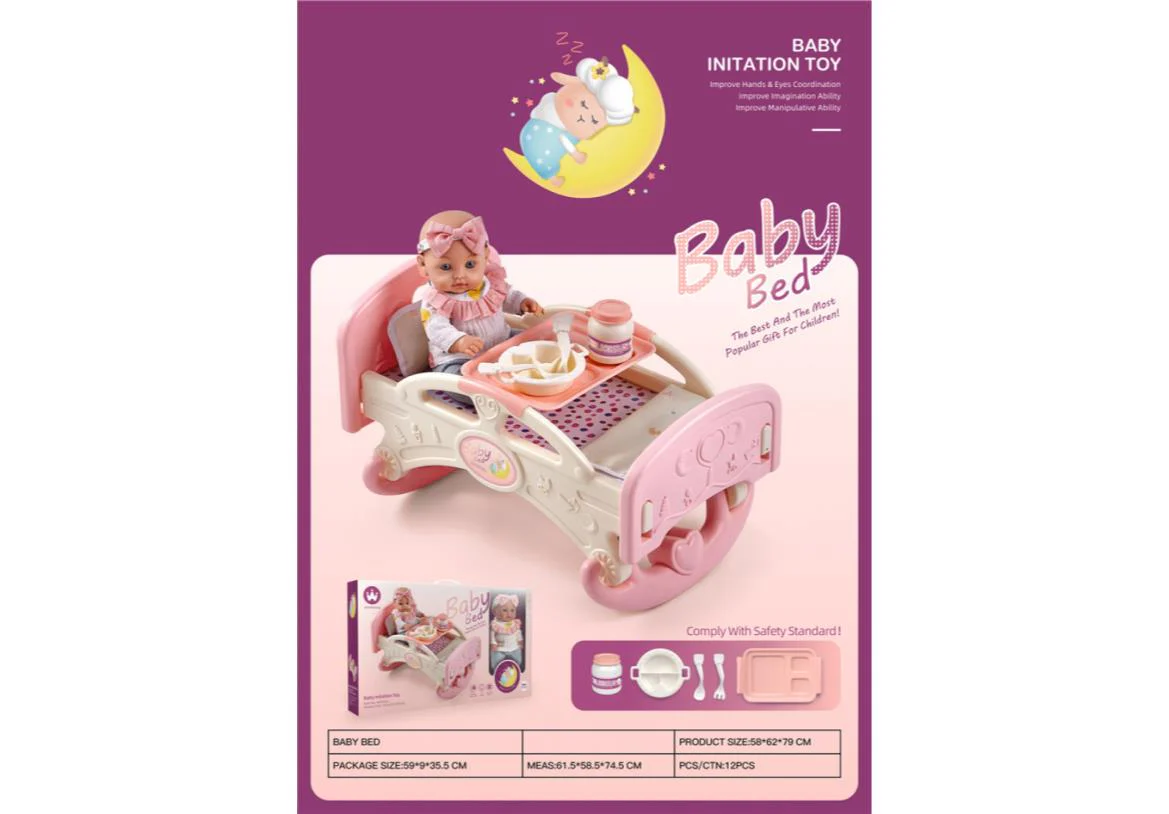 Baby Doll Set With Bed - Image 3