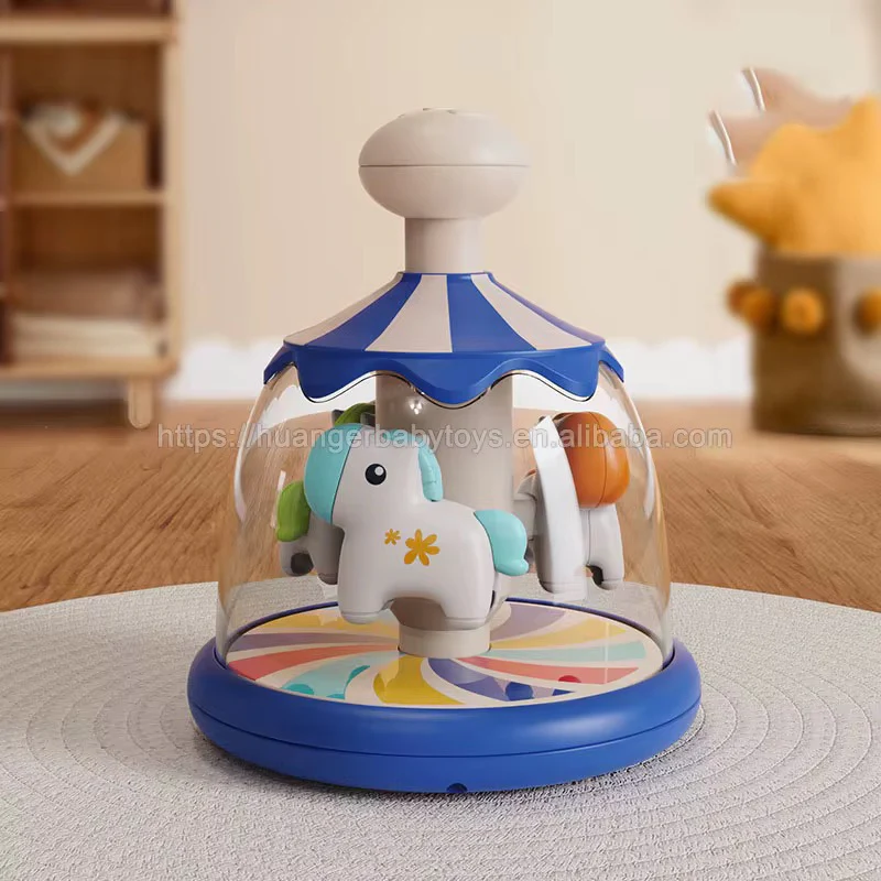 Baby Push And Tumble Toy, Baby Press Carousel - Image 3