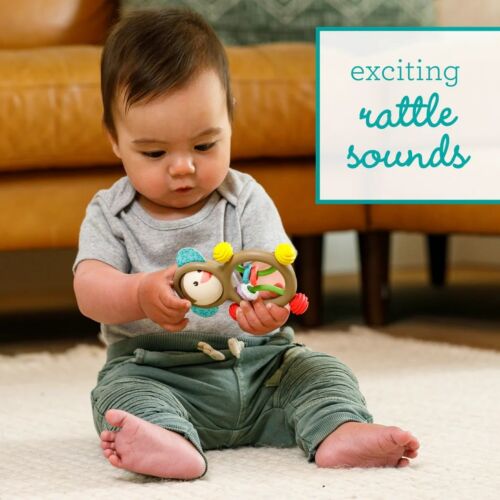 Baby Toy, Infantino: Busy Lil' Sensory Rattle 3M+ - Image 2