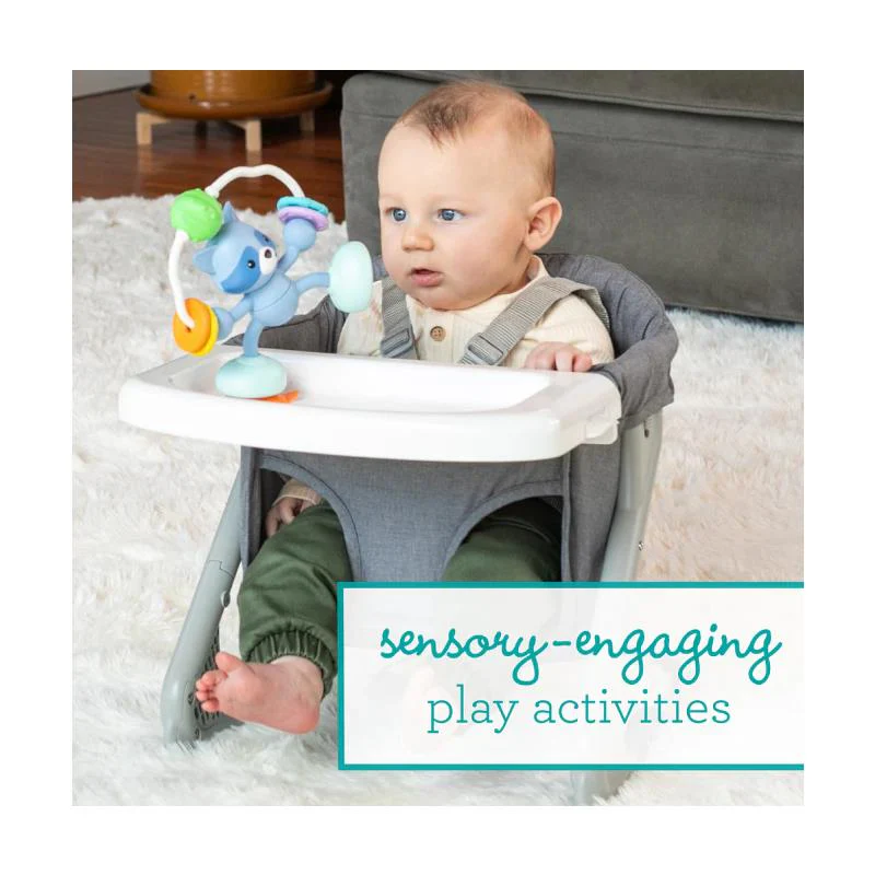 Baby Toy, Infantino - Stick & Spin Pal, Raccoon - Image 2