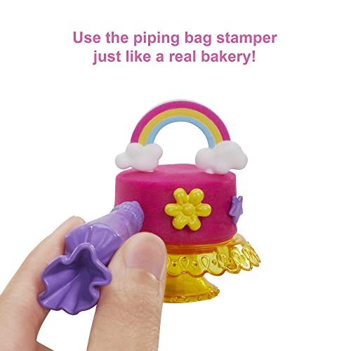 Barbie Bakery Doll & Playset with Pink-Haired Petite Doll, Baking Station, Cake-Making Molds & Dough & 20+ Accessories - Image 7