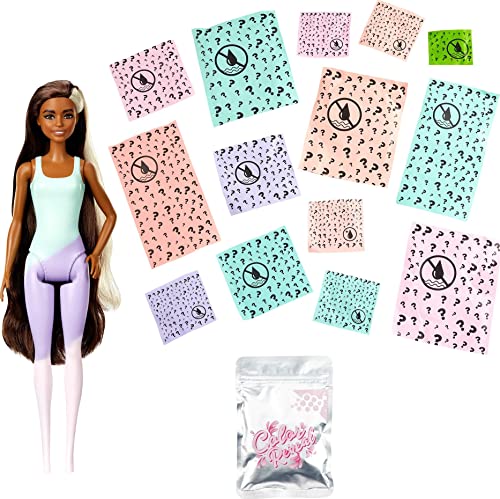 Barbie Color Reveal Doll with 7 Surprises, Color Change and Accessories, Ice Cream Series - Image 3