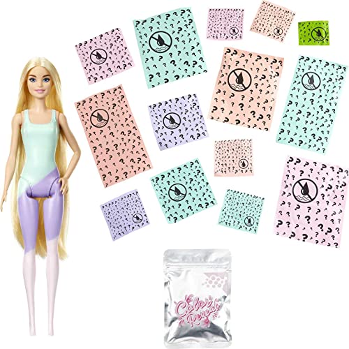 Barbie Color Reveal Doll with 7 Surprises, Color Change and Accessories, Palm Trees Series - Image 3