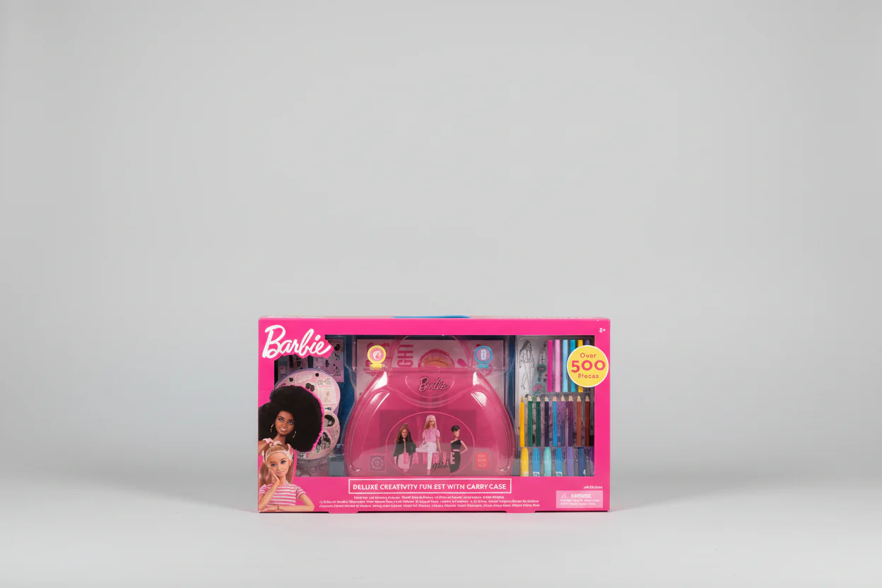 Barbie Deluxe Creativity Fun Set With Carry-Case
