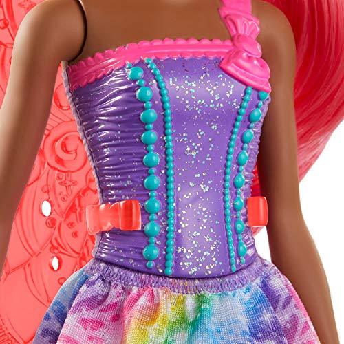 Barbie Dreamtopia Fairy Doll, 12-Inch, with Pink Hair and Wings - Image 4