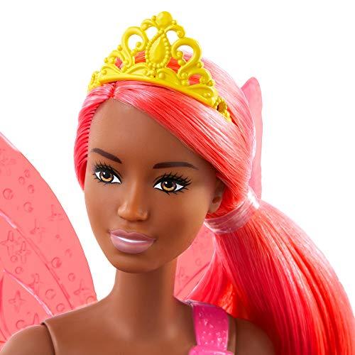 Barbie Dreamtopia Fairy Doll, 12-Inch, with Pink Hair and Wings - Image 5