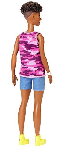 Barbie Fashionistas Doll with Short Curly Brunette Hair - Image 4