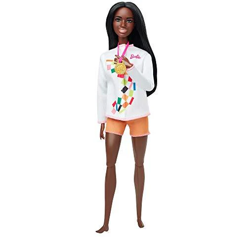 Barbie Olympic Games Tokyo 2020 Surfer Doll with Surf Uniform - Image 4
