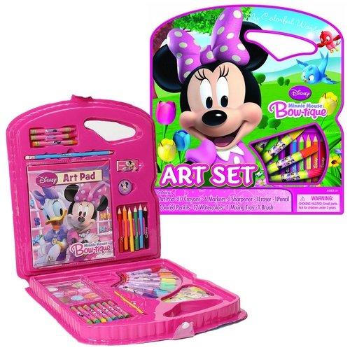 Disney Minnie Mouse Character Art Tote Activity Set