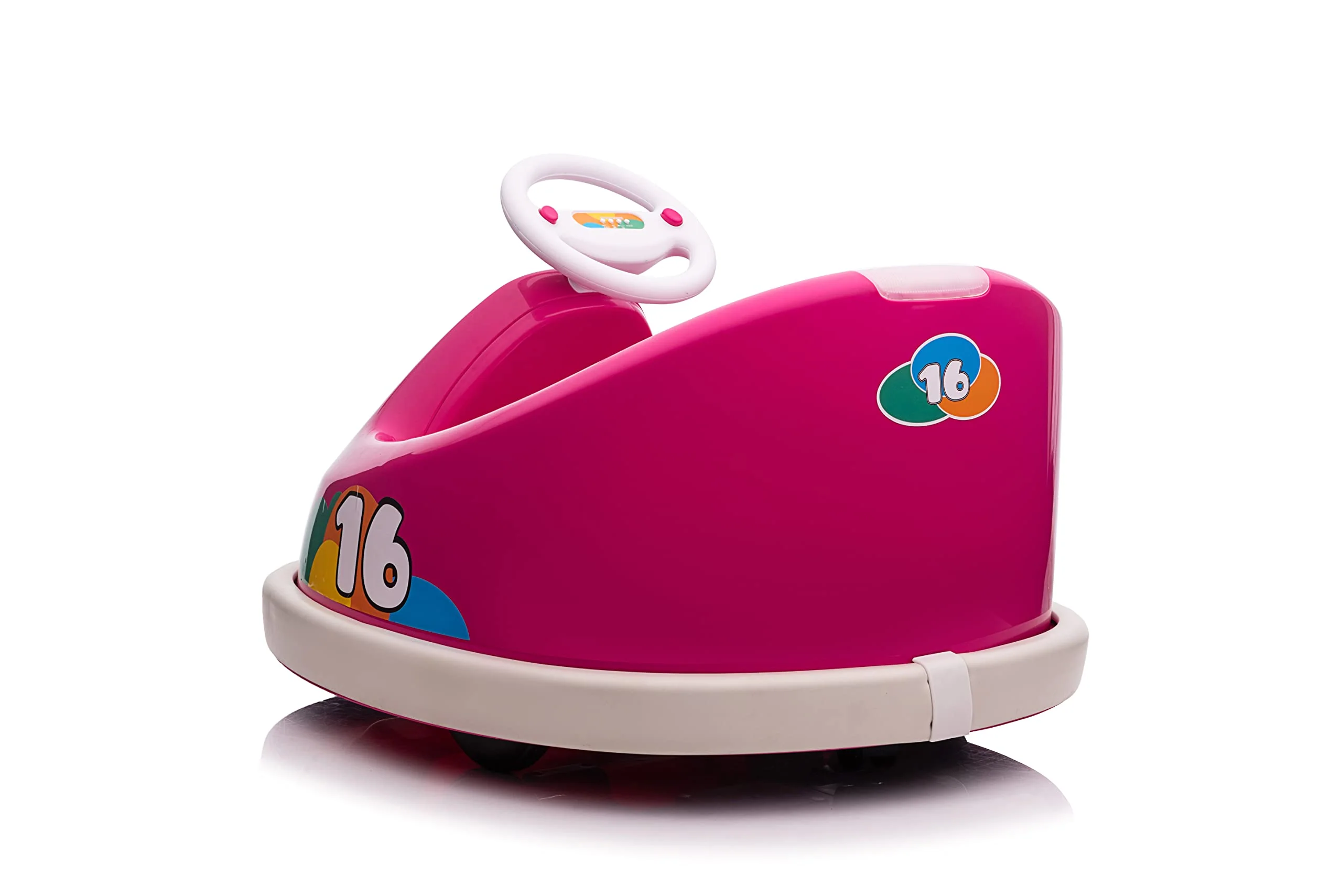 Best Ride On Cars 6 Volt Bumperz Kids Electric Battery Powered Ride On Bumper Car Vehicle with Power Indicator, Anti Collision Bar, and Music - Image 7
