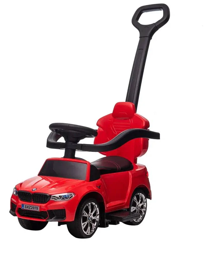 Best Ride On Cars BMW 4 in 1 Push Car, Red - Image 8