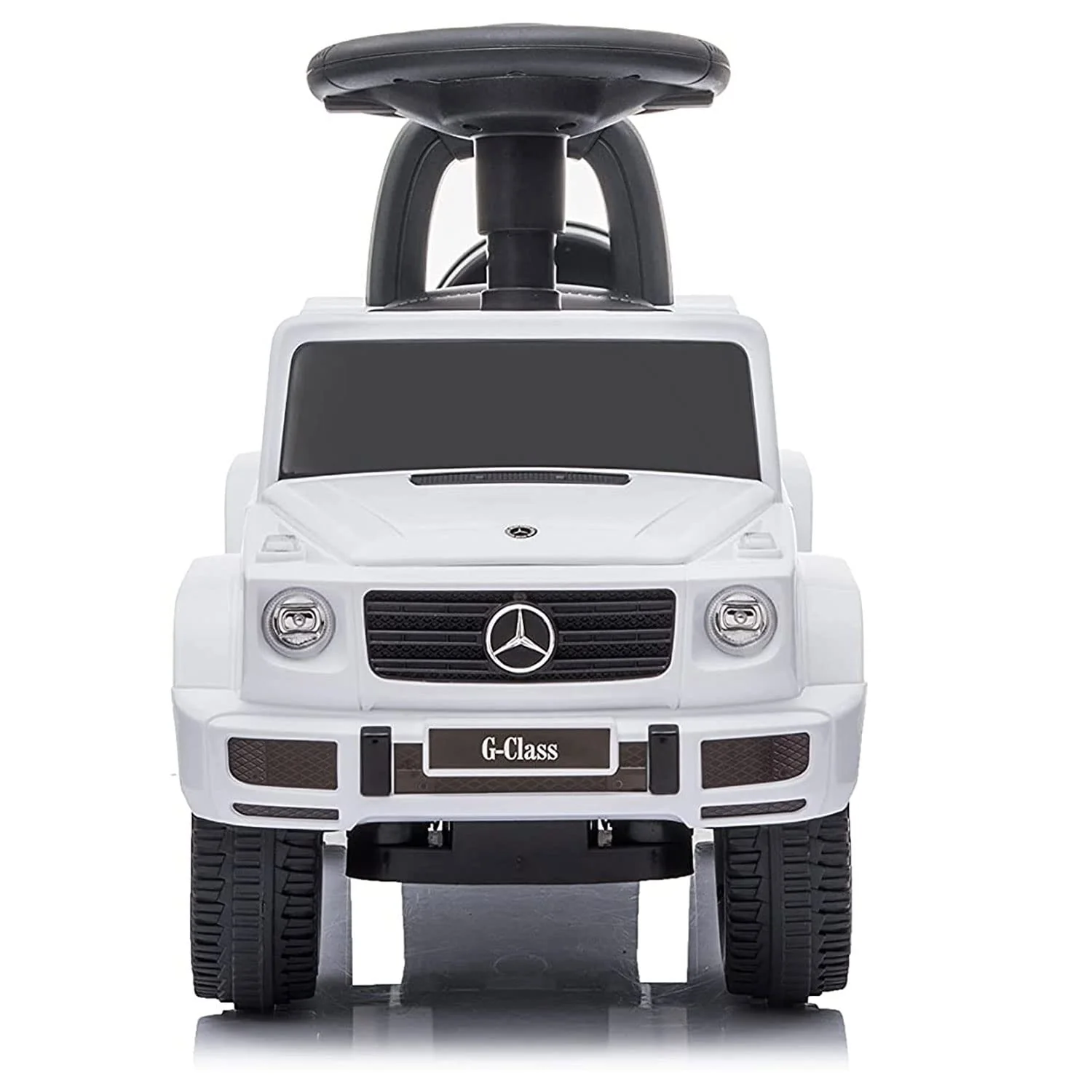 Best Ride On Cars Kids Outdoor Stroller Mercedes G-Wagon Push Car with Working Lights, Horn, and Music for Ages 1 to 3 years - Image 4