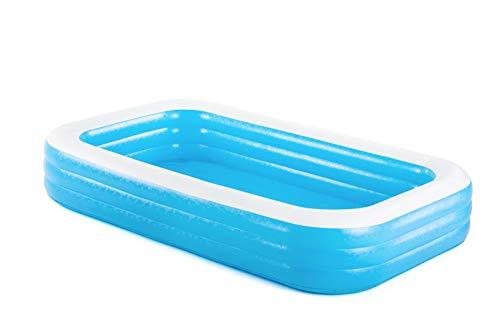Bestway H2OGO Rectangular Inflatable Set, 10ft x 22in Above Ground Pool, Blue - Image 8