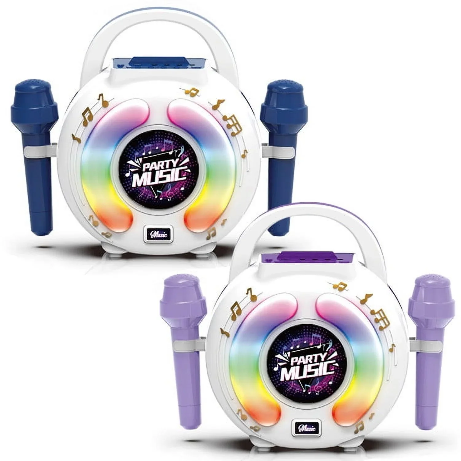 Bluetooth Karaoke Speaker Portable Wireless Music Player With Microphone Function High Fidelity Sound - Image 3