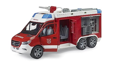 Bruder MB Sprinter Fire Rescue, Water Pump + L/S Module - Image 5
