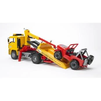 Bruder Man TGA Tow Truck with Cross Country Vehicle - Image 5