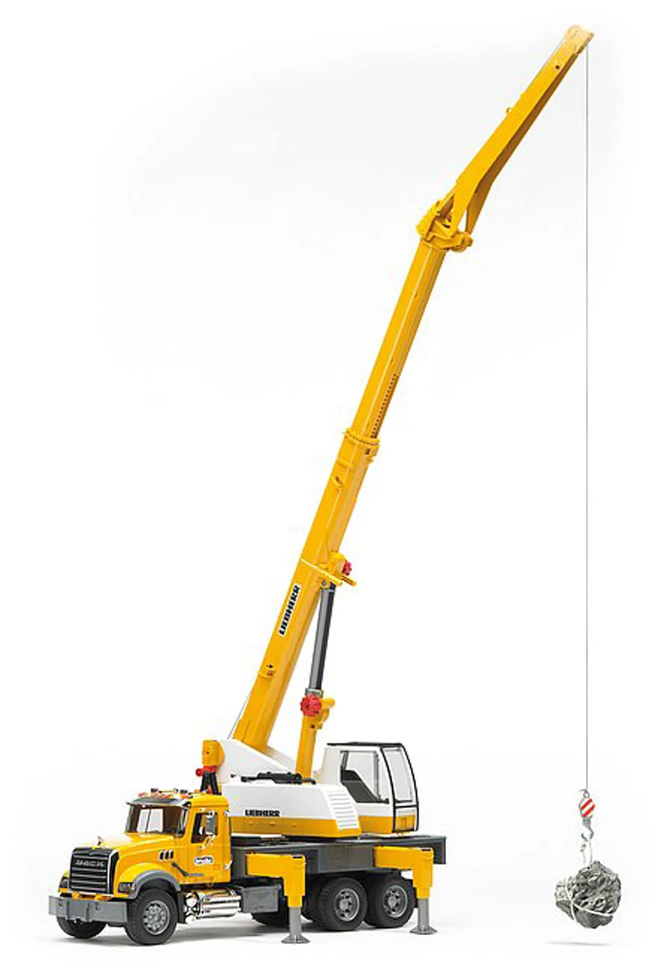 Bruder Mack Granite Liebherr Crane Truck - Image 2