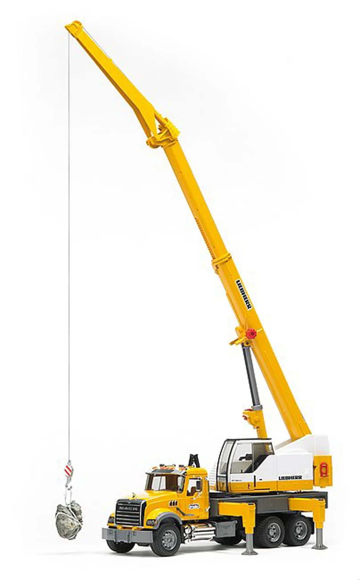 Bruder Mack Granite Liebherr Crane Truck - Image 4