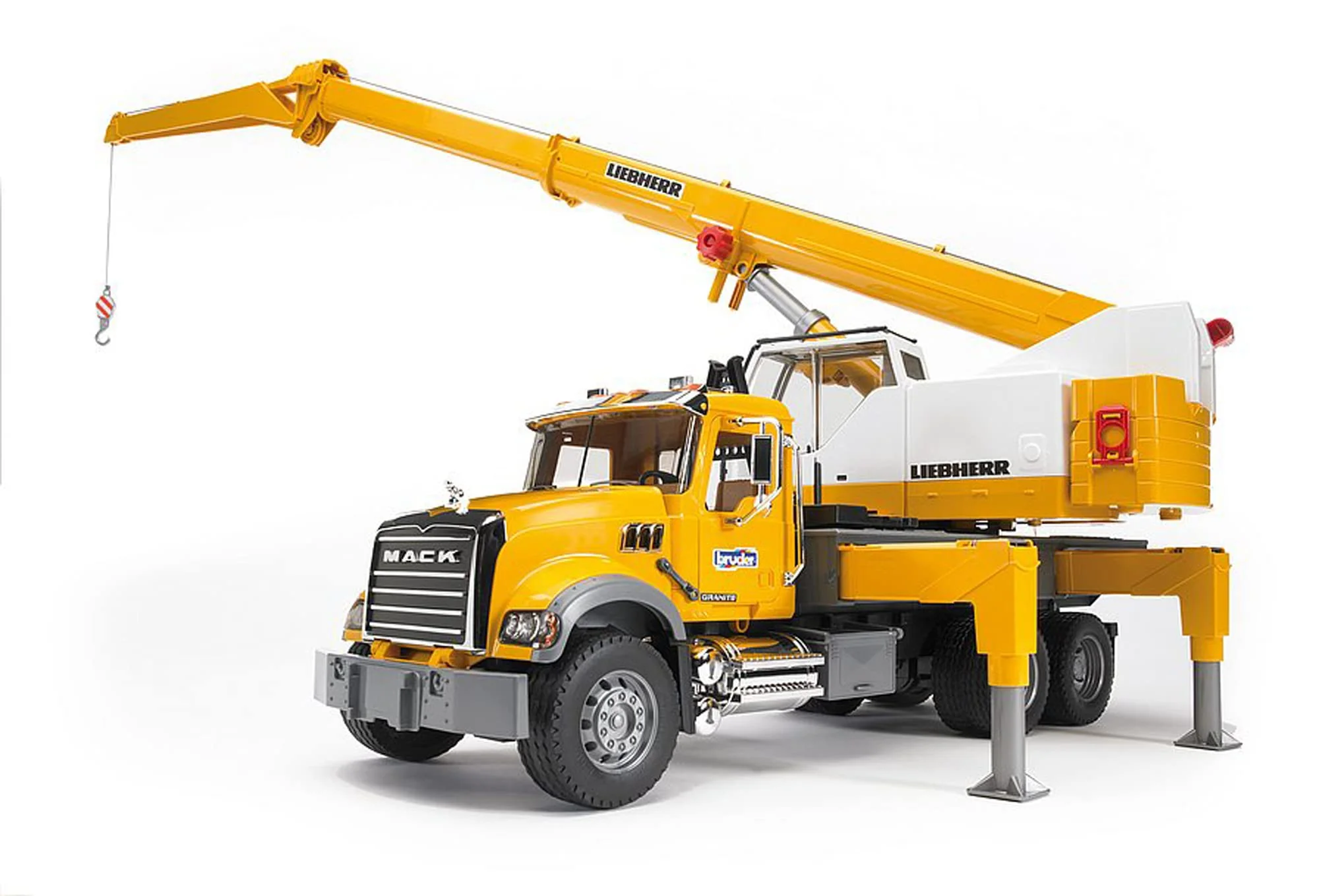 Bruder Mack Granite Liebherr Crane Truck - Image 8