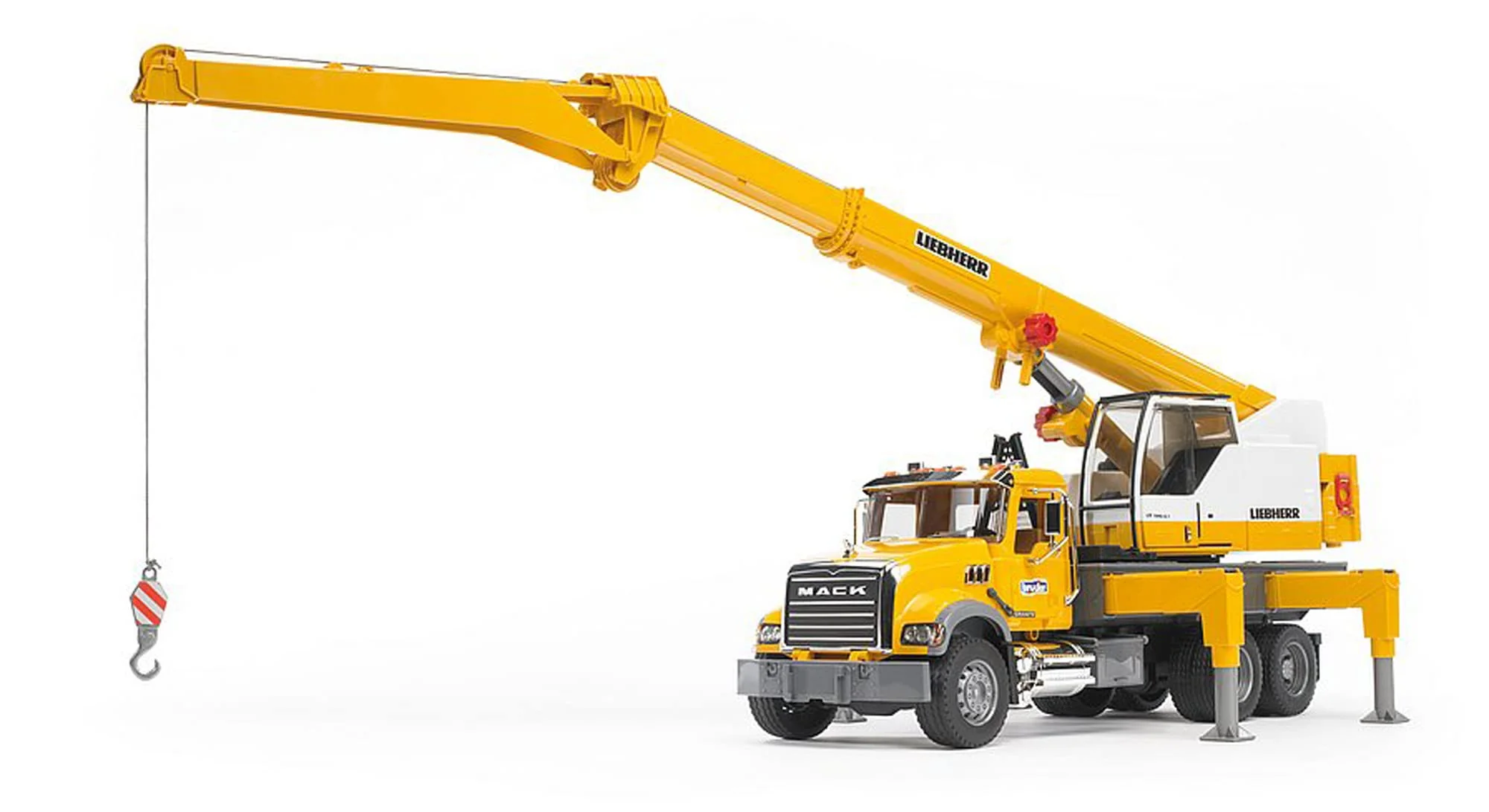 Bruder Mack Granite Liebherr Crane Truck - Image 9