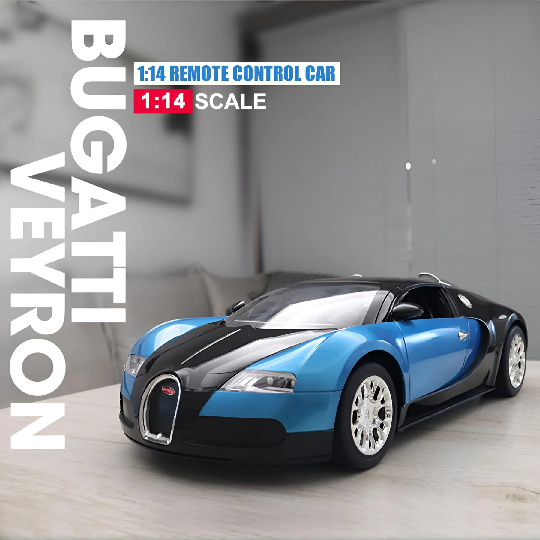 Bugatti Veyron 16.4 Grand Sport Remote-Controlled Car Toy - Image 3