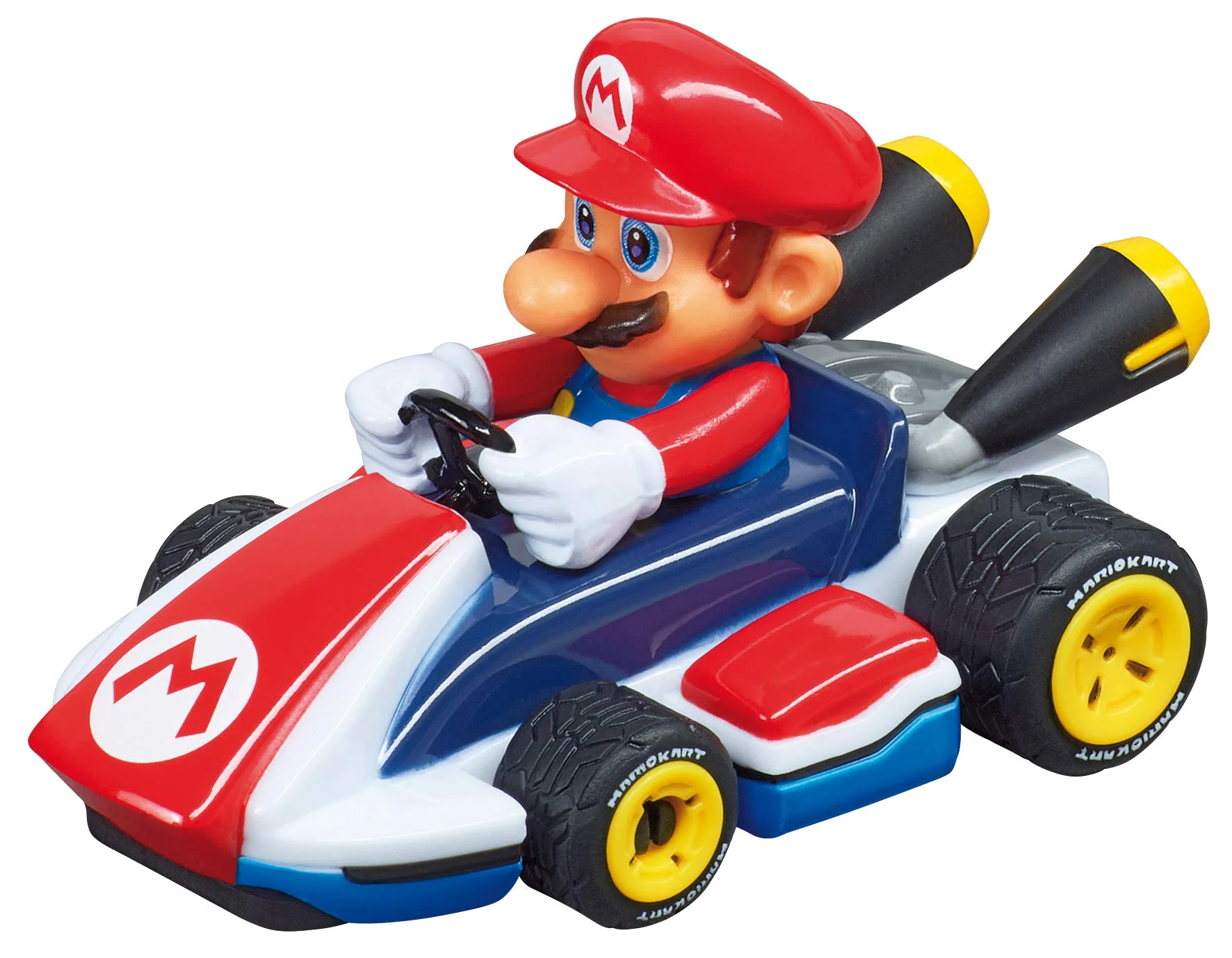 Carrera First Mario Kart - Slot Car Race Track with Spinners - Includes 2 Cars: Mario and Yoshi - Battery-Powered Beginner Toy Racing Set for Kids Ages 3 Years and Up - Image 5
