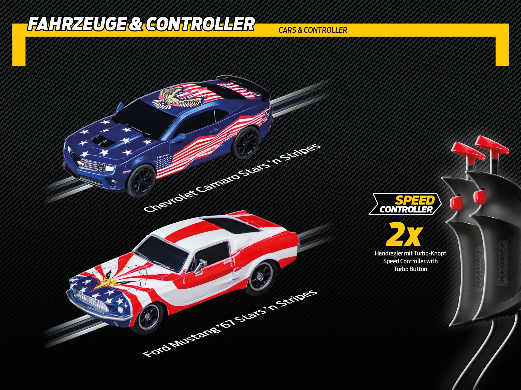 Carrera GO Electric Powered Slot Car Racing Kids Toy Race Track Set 1:43 Scale, Street Legends - Image 5