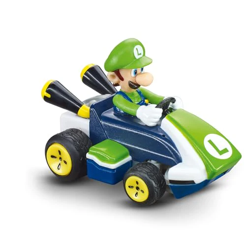 Carrera RC Mario Kart Tabletop Toy Racing Set Featuring Mario Luigi and 2 Radio Controls - Image 2