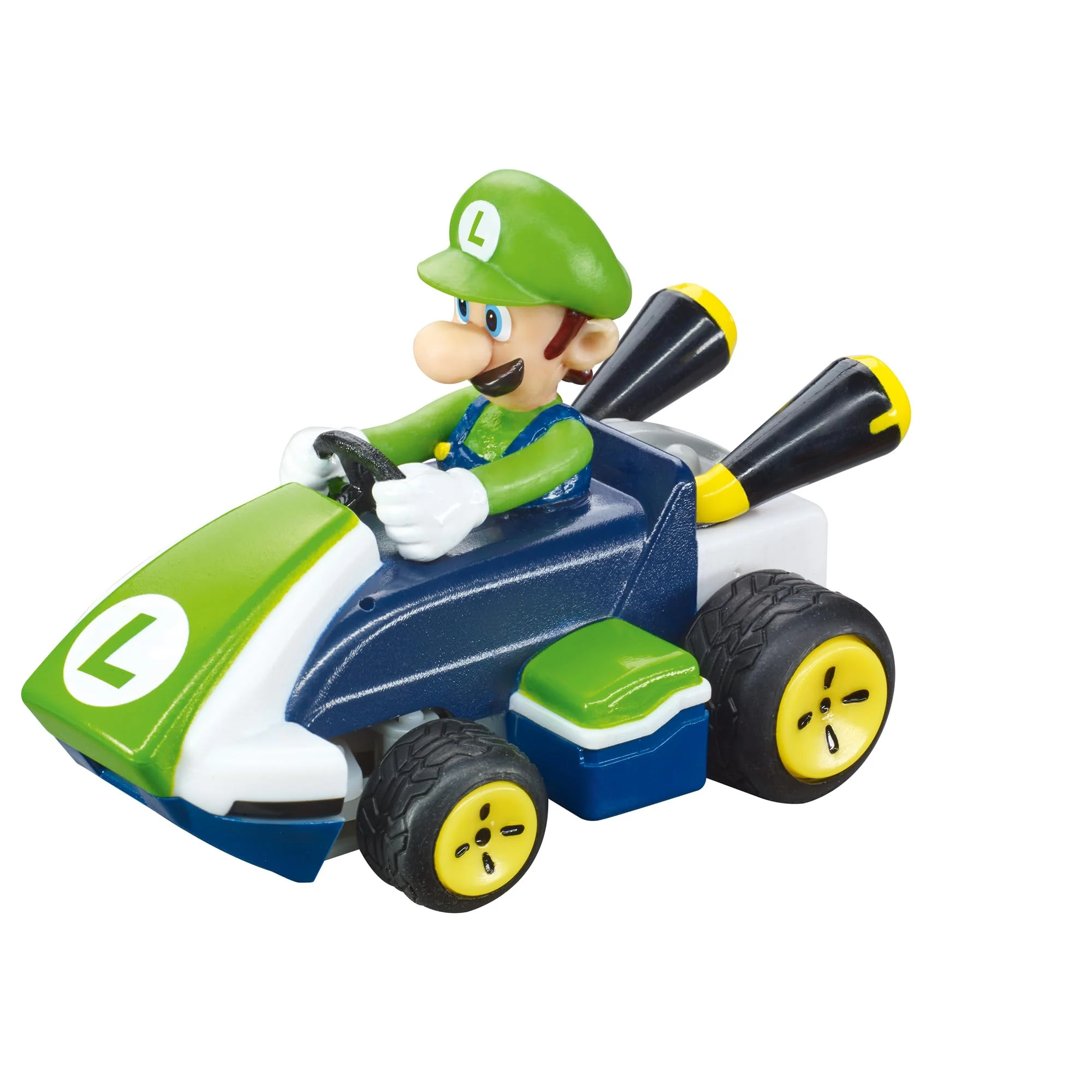 Carrera RC Mario Kart Tabletop Toy Racing Set Featuring Mario Luigi and 2 Radio Controls - Image 7