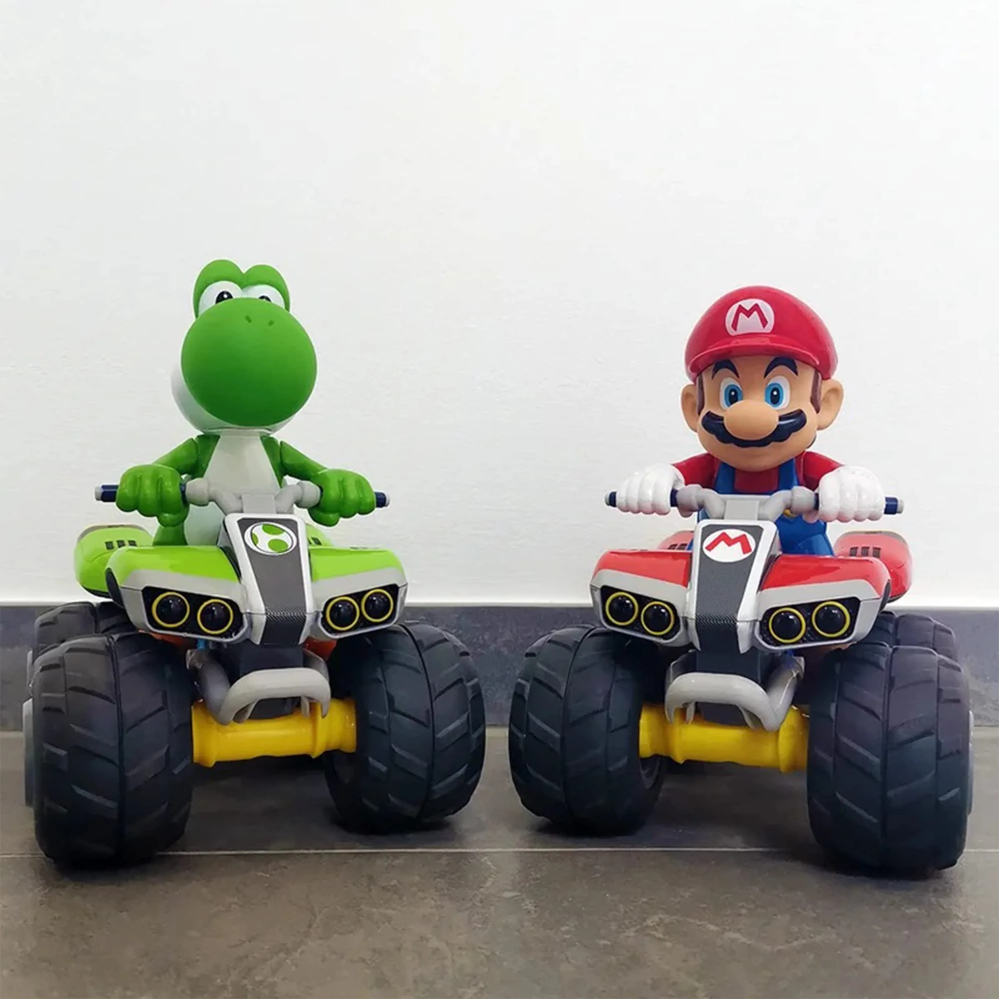 Carrera RC Nintendo Mario Kart 2.4 GHz Radio Remote Control Toy Car Vehicle - Yoshi Quad - Image 3