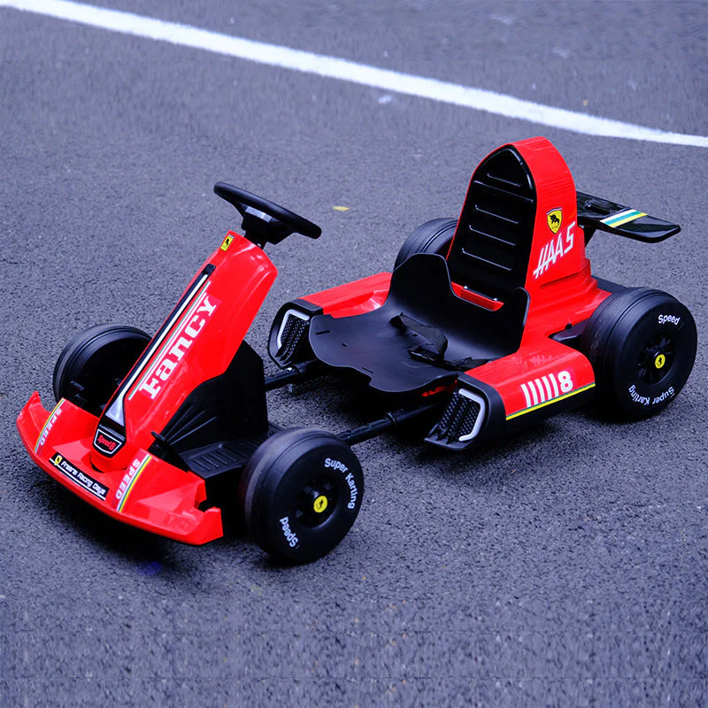 Electric Go Kart for Kids 12V7AH Battery Powered Ride On Cars with Parent Remote Control for Boys Girls Age 3-8 - Image 4