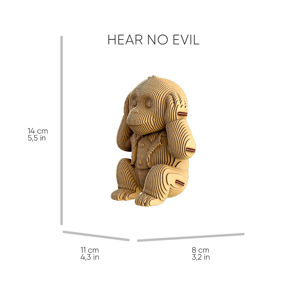 Cartonic 3D Puzzle Monkeys Trio 3 in 1 - Image 5