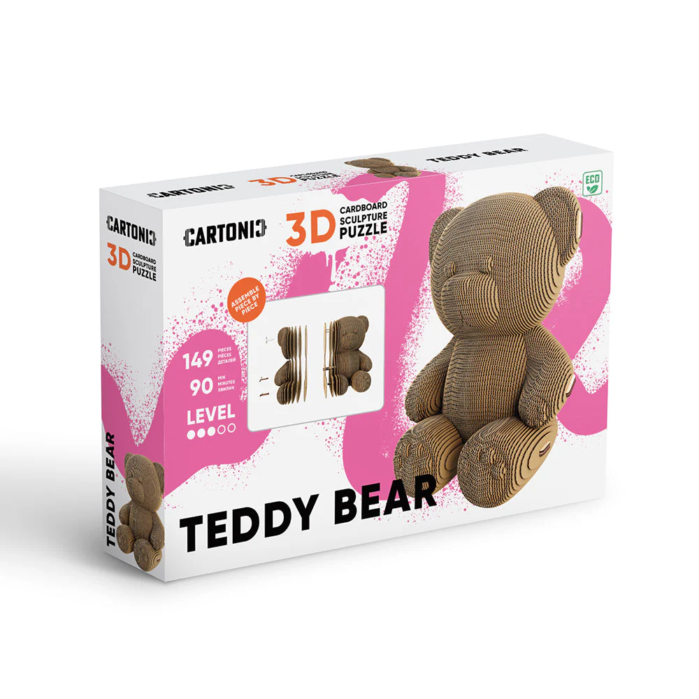 Cartonic 3D Puzzle Teddy Bear