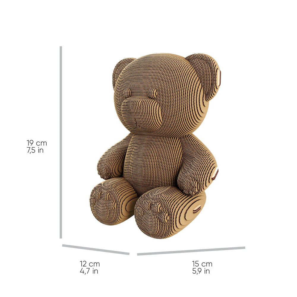 Cartonic 3D Puzzle Teddy Bear - Image 3