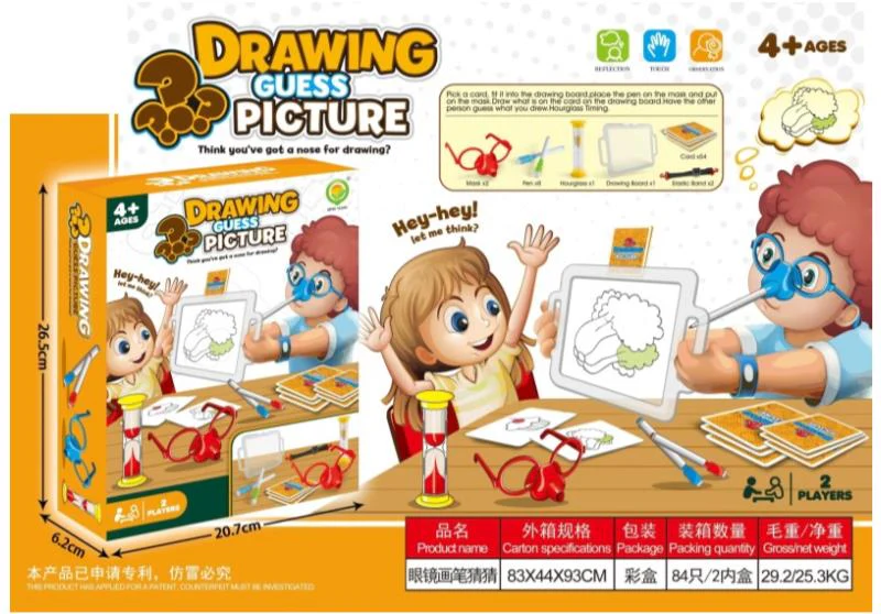 Children's Educational Toy You Draw and Guess Board Game - Image 3