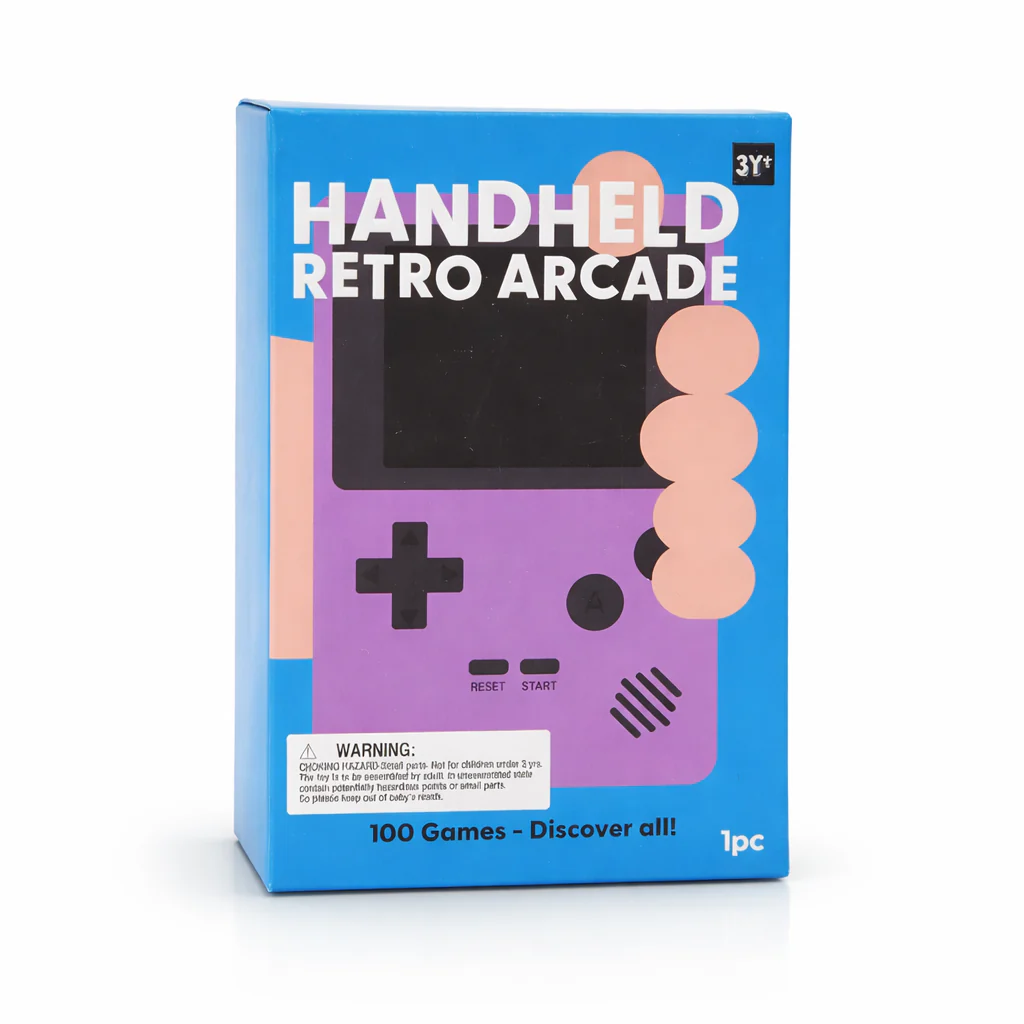Classic Handheld Retro Arcade Toy, Typically Featuring 100 Built-in Game - Image 4