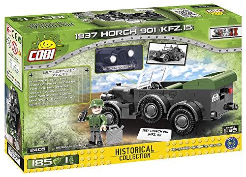 COBI Historical Collection 1937 Horch 901 (Kfz.15) German Off-Road Car Building toy set - Image 4