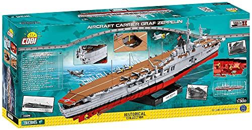 COBI Historical Collection GRAF Zeppelin, Battleship Gray Building toy set - Image 17