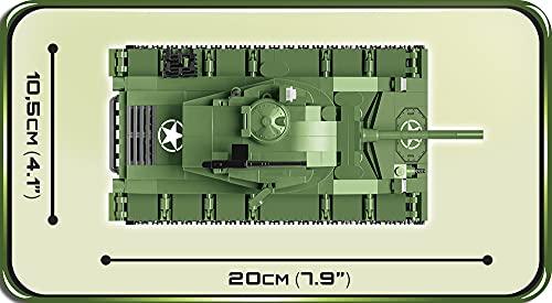 COBI Historical Collection M24 Chaffee Tank Building toy set - Image 9
