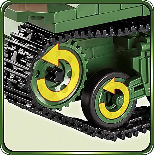 COBI Historical Collection Sherman M4A3E2 Jumbo Tank, Green Building toy set - Image 10