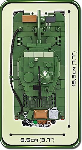 COBI Historical Collection Sherman M4A3E2 Jumbo Tank, Green Building toy set - Image 12