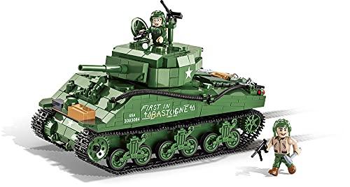 COBI Historical Collection Sherman M4A3E2 Jumbo Tank, Green Building toy set - Image 2