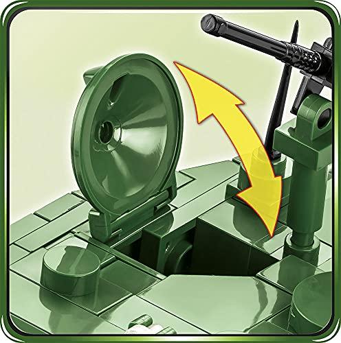 COBI Historical Collection Sherman M4A3E2 Jumbo Tank, Green Building toy set - Image 9