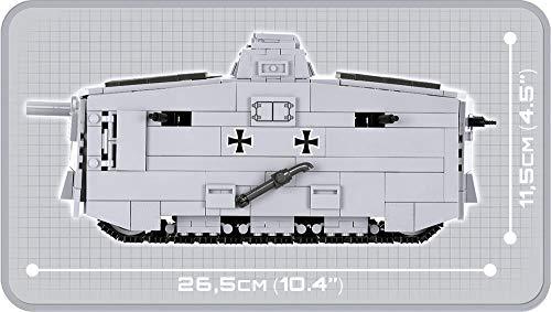 COBI Historical Collection Sturmpanzerwagen A7V Tank Building toy set - Image 3