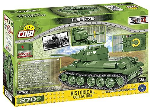 COBI Historical Collection T-34/76 Tank Building toy set - Image 8